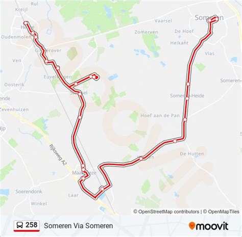 hermes sear someren|258 Route: Schedules, Stops & Maps .